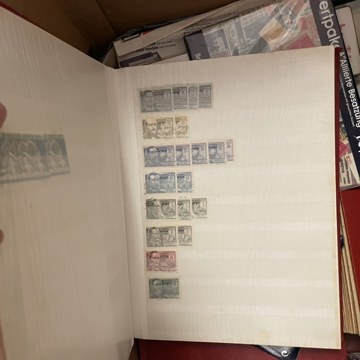 Sammlung aus Nachlass in mehreren Umzugskartons