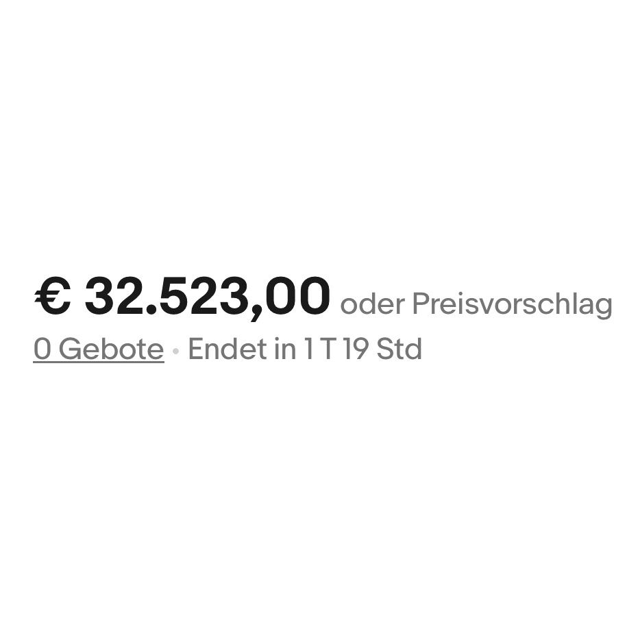 9. Wenn eine Marke im Internet für 5.000 Euro angeboten wird, ist sie auch so viel wert